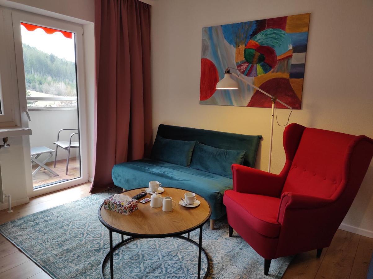Ferienwohnung Vogelnest im Schwarzwald Baiersbronn Exterior foto