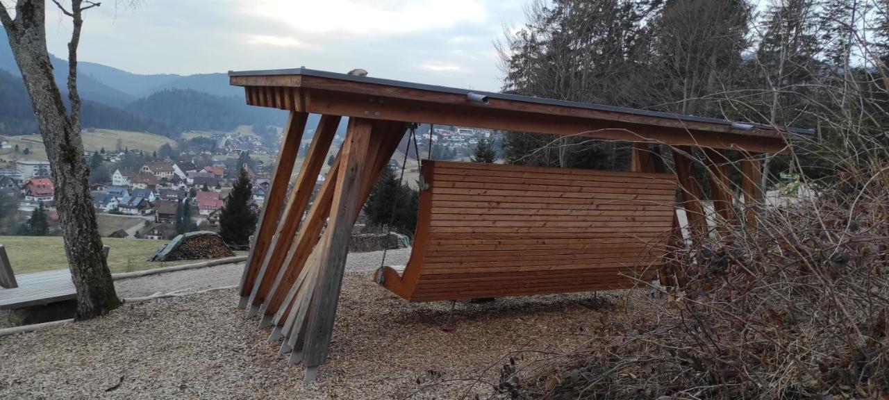 Ferienwohnung Vogelnest im Schwarzwald Baiersbronn Exterior foto