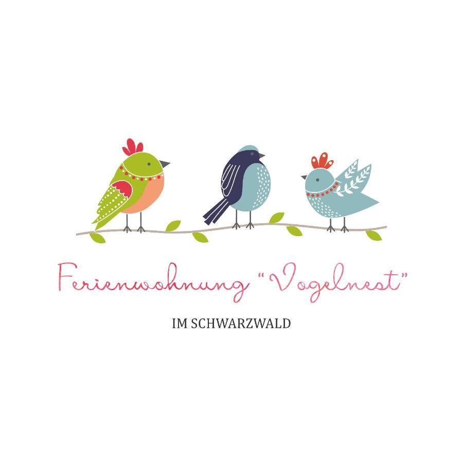 Ferienwohnung Vogelnest im Schwarzwald Baiersbronn Exterior foto